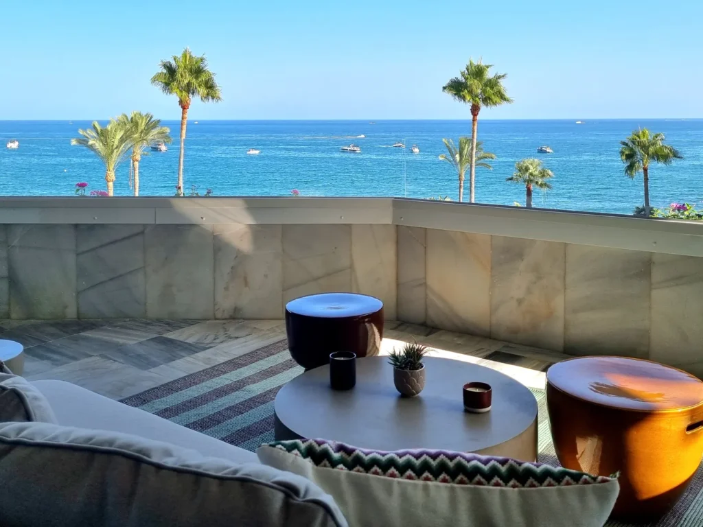 Terraza con vistas